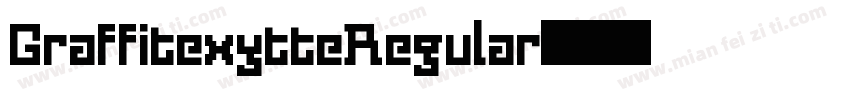 GraffitexytteRegular字体转换