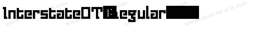 InterstateOT-Regular字体转换