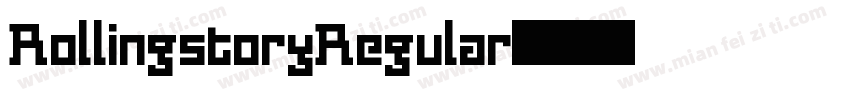 RollingstoryRegular-字体转换