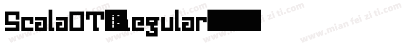 ScalaOT-Regular字体转换