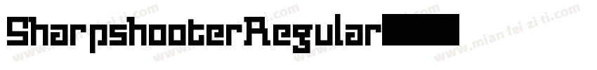 SharpshooterRegular字体转换