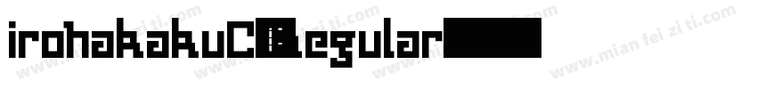 irohakakuC-Regular字体转换