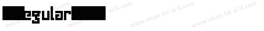 胖橘体regular字体转换