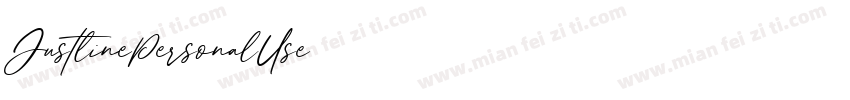 JustlinePersonalUse字体转换