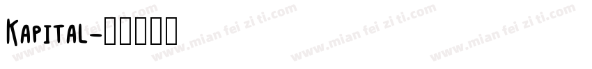Kapital字体转换