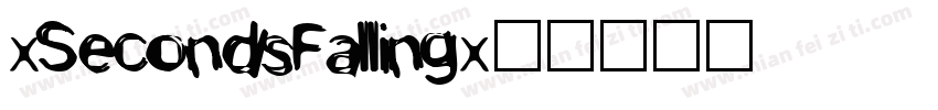 7SecondsFalling字体转换