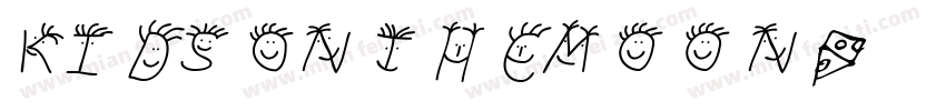 KidsOnthemoon字体转换
