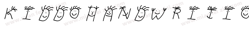 kiddohandwrition字体转换