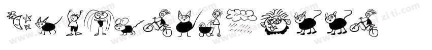 KidsOnthemoon字体转换