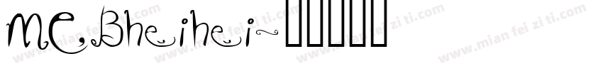 MEBheihei字体转换