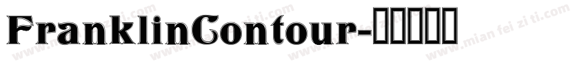 FranklinContour字体转换