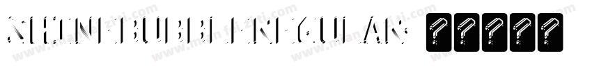 ShineBubbleRegular字体转换