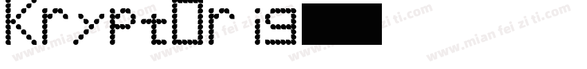 KryptOrig字体字体转换