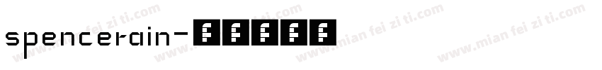 spencerain字体转换