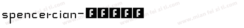 spencercian字体转换