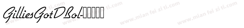 GilliesGotDBol字体转换