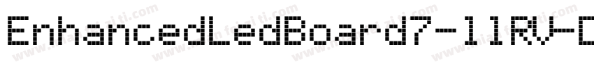 EnhancedLedBoard7-llRV字体转换