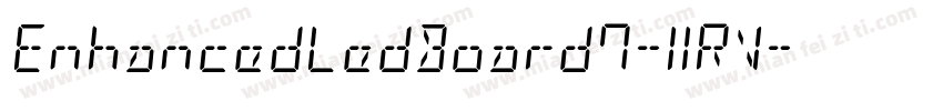 EnhancedLedBoard7-llRV字体转换