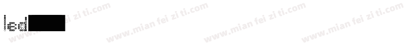 led中字体转换