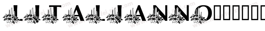 litalianno字体转换