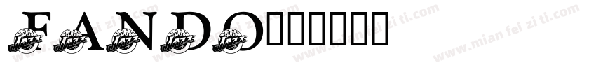 Fando字体转换