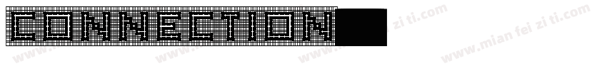 CONNECTION字体转换