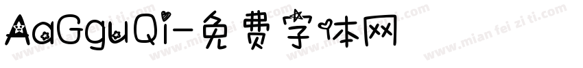 AaGguQi字体转换
