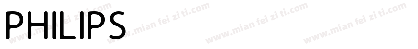philips字体转换