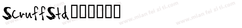 ScruffStd字体转换