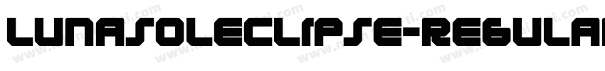 LunasolEclipse-Regular字体转换