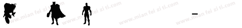 CaptainMarvel字体转换
