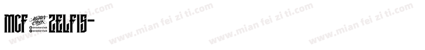 mcf_zelfis字体转换