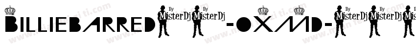 Billiebarred06-oXMd字体转换