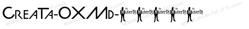 Creata-OXMd字体转换