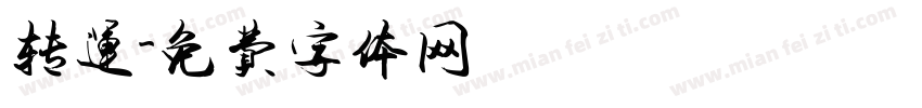 转运字体转换