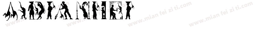 MFdianhei字体转换