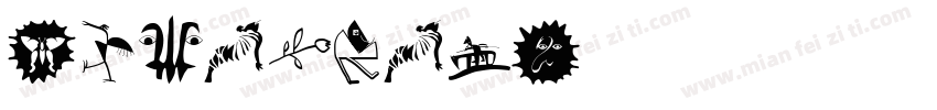 MFbanhai字体转换