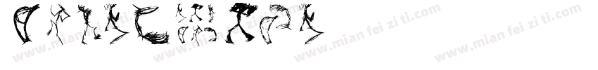 MFdianhei字体转换