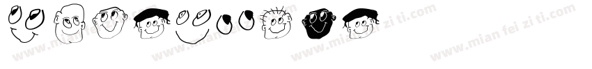 MFdianhei字体转换