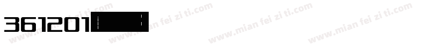 361201字体转换