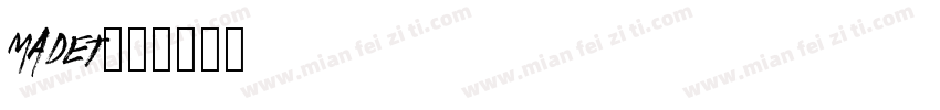 MADET字体转换