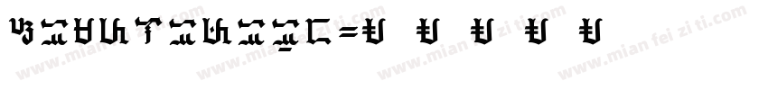 Simplified字体转换