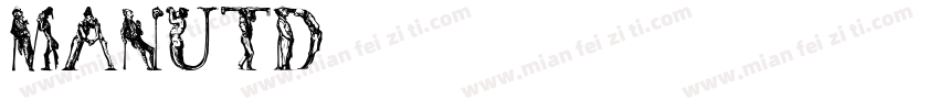 ManUtd2017-18字体转换