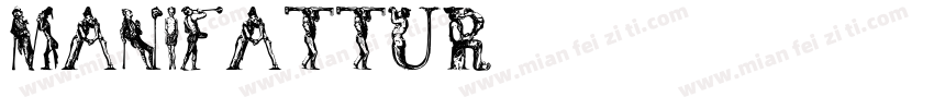 manifattur字体转换