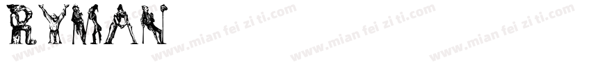 ryman字体转换