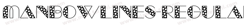 ManbowLines-Regular字体转换