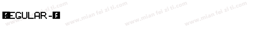 缁忓吀缁艰REGULAR字体转换