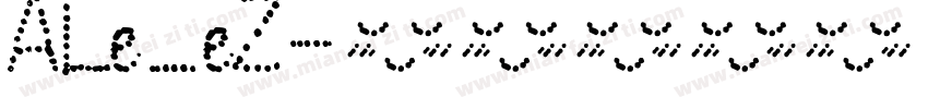 ALe_eZ字体转换