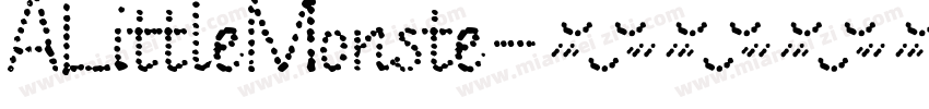 ALittleMonste字体转换