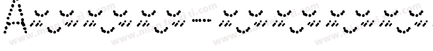 A鹅卵石字体转换